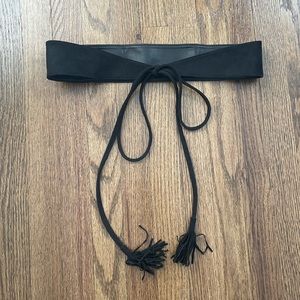 Loft Wrap Belt with Tassel Ties